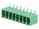 Pluggable terminal block; 3.5mm; ways: 8; angled 90°; socket; male