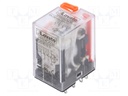 Relay: electromagnetic; 4PDT; Ucoil: 230VAC; 5A/250VAC; 5A/30VDC