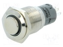 Switch: vandal resistant; Pos: 2; SPDT; 0.5A/220VAC; 1A/24VDC; IP67