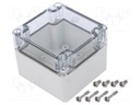 Enclosure: multipurpose; X: 80mm; Y: 82mm; Z: 65mm; EURONORD; grey