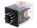 Relay: electromagnetic; 3PDT; Ucoil: 110VAC; 10A/250VAC; 10A/30VDC