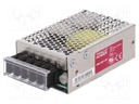 Power supply: switched-mode; modular; 25W; 24VDC; 79x51x28.8mm
