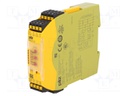 Module: safety relay; Series: PNOZ s5 C; IN: 3; OUT: 4; Mounting: DIN