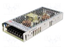 Power supply: switched-mode; modular; 153.6W; 48VDC; 199x99x30mm