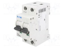 Circuit breaker; 230VAC; Inom: 4A; Poles: 1+N; DIN; Charact: B; 6kA