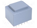 Transformer: encapsulated; 2VA; 230VAC; 24V; 24V; 0.04A; 0.04A; IP00