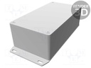 Enclosure: multipurpose; X: 82mm; Y: 153mm; Z: 50mm; 1590; aluminium