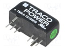 Converter: DC/DC; 6W; Uin: 43÷160V; 9VDC; Iout: 666mA; SIP8; 5.9g