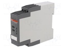 Time Delay Relay, 48 VDC, 0.05 s, 300 h, 1CO, DIN Rail