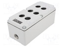 Enclosure: for remote controller; X: 92mm; Y: 205mm; Z: 86mm; IP65