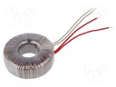 Transformer: toroidal; for halogen lamps; 80VA; 230VAC; 11.5V