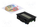 Display: LCD; alphanumeric; 20x4; 3.72mm; 5VDC; Features: smart