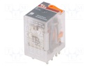 Relay: electromagnetic; 4PDT; Ucoil: 120VAC; 6A; max.250VDC