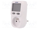 Controller; IP20; 16A; 0÷50°C; Range: 0.000-9999 COST/kWh/W/V