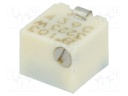 Potentiometer: mounting; multiturn; 10kΩ; 125mW; SMD; ±20%; linear