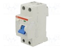 RCD breaker; Inom: 40A; Ires: 300mA; Max surge current: 5000A; 400V