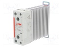 Relay: solid state; Ucntrl: 4÷32VDC; 30A; 24÷280VAC; DIN,on panel