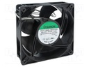 Fan: EC; axial; 230VAC; 120x120x38mm; 153.08m3/h; 40.2dBA; 3000rpm