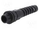 Cable gland; IP68; Mat: polyamide; black; push-in