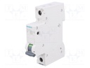 Circuit breaker; 230VAC; Inom: 1A; Poles: 1; DIN; Charact: C; 6kA