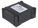 Transformer: encapsulated; 18VA; 230VAC; 24V; 24V; 0.37A; 0.37A