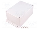 Enclosure: multipurpose; X: 121mm; Y: 171mm; Z: 80mm; polycarbonate