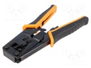 Tool: for RJ plug crimping