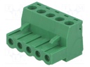Pluggable terminal block; Contacts ph: 5.08mm; ways: 5; straight