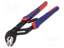 Pliers; adjustable; Pliers len: 250mm; chrome-vanadium steel