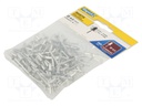 Rivet; aluminium; Rivet diam: 4mm; L.rivet: 8mm; 100pcs.