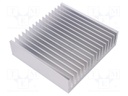 Heatsink: extruded; grilled; natural; L: 150mm; W: 160mm; H: 40mm