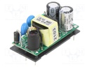 Converter: AC/DC; 6W; Uout: 15VDC; Iout: 400mA; 81%; Mounting: PCB