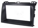 Radio mounting frame; Toyota; 2 DIN; black