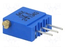 Potentiometer: mounting; multiturn; 1kΩ; 500mW; THT; ±10%; linear