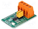 Click board; interface; RS422 / RS485; SN65HVD12; 3.3VDC