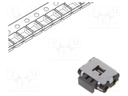 Microswitch TACT; SPST; Pos: 2; 0.05A/12VDC; SMT; none; 2.2N; 1.65mm