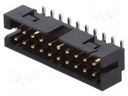 Socket; wire-wire/PCB; male; Milli-Grid; 2mm; PIN: 20; THT; on PCBs