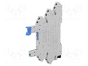 Socket; PIN: 5; 6A; 250VAC; Mounting: DIN; Leads: spring clamps