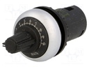 Potentiometer; 22mm; RMQ-Titan; -25÷70°C; Ø22.5mm; IP66; 47kΩ