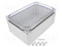 Enclosure: multipurpose; X: 200mm; Y: 300mm; Z: 132mm; FPC; IP66,IP67