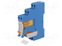 Relay: interface; DPDT; Ucoil: 24VAC; 8A; 8A/250VAC; 8A/30VDC; 2kVA