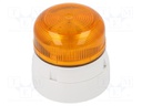 Signaller: lighting; flashing light; orange; Series: Flashguard