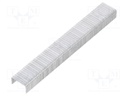 L: 6mm; Width: 10.6mm; Tool accessories: staples; 1200pcs.