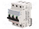 Circuit breaker; 400VAC; Inom: 25A; Poles: 3; DIN; Charact: C; 6kA