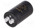 Capacitor: electrolytic; 510uF; 450VDC; Leads: screw; ESR: 337mΩ