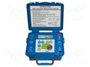 Meter: insulation resistance; LCD; VAC: 30÷600V; VDC: 30÷600V; 5mA