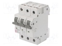 Circuit breaker; 230/400VAC; Inom: 2A; Poles: 3; DIN; Charact: C; 6kA