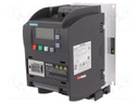 Inverter; Max motor power: 1.5kW; Out.voltage: 3x400VAC; IN: 6