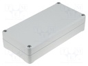 Enclosure: multipurpose; X: 80mm; Y: 160mm; Z: 37mm; EUROMAS II; ABS