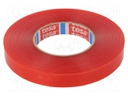 Tape: fixing; W: 19mm; L: 50m; D: 0.205mm; V: double-sided; 100°C; 50%